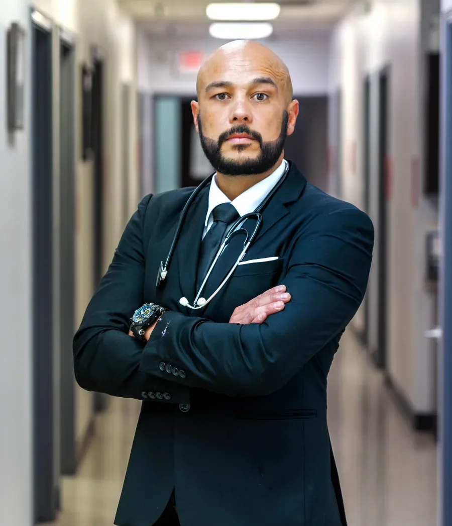 Alex Grijalva, LVN and Office Manager at Socorro Medical Clinic